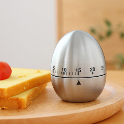 60 Minutes Stainless Steel Egg Timer Cooking Tool | FunkyShop24