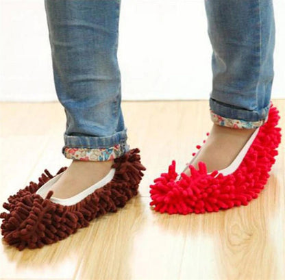 Floor Mop Slipper Set of 4 Assorted - Broom Not included