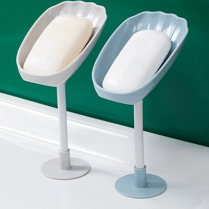 Soap Dish Rotatable Stand for Bathroom Set of 2 - Assorted