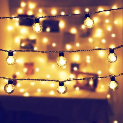 Clear Globe Decorative String Lights