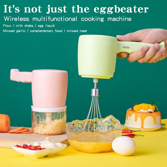 2 in 1 Egg Beater Wireless