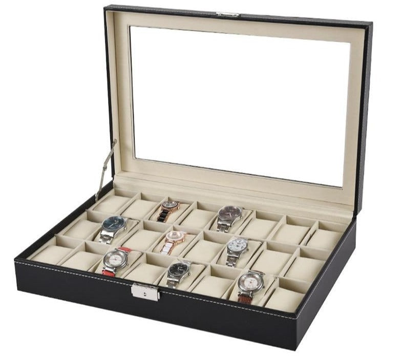 24 Grids Watch Box Case