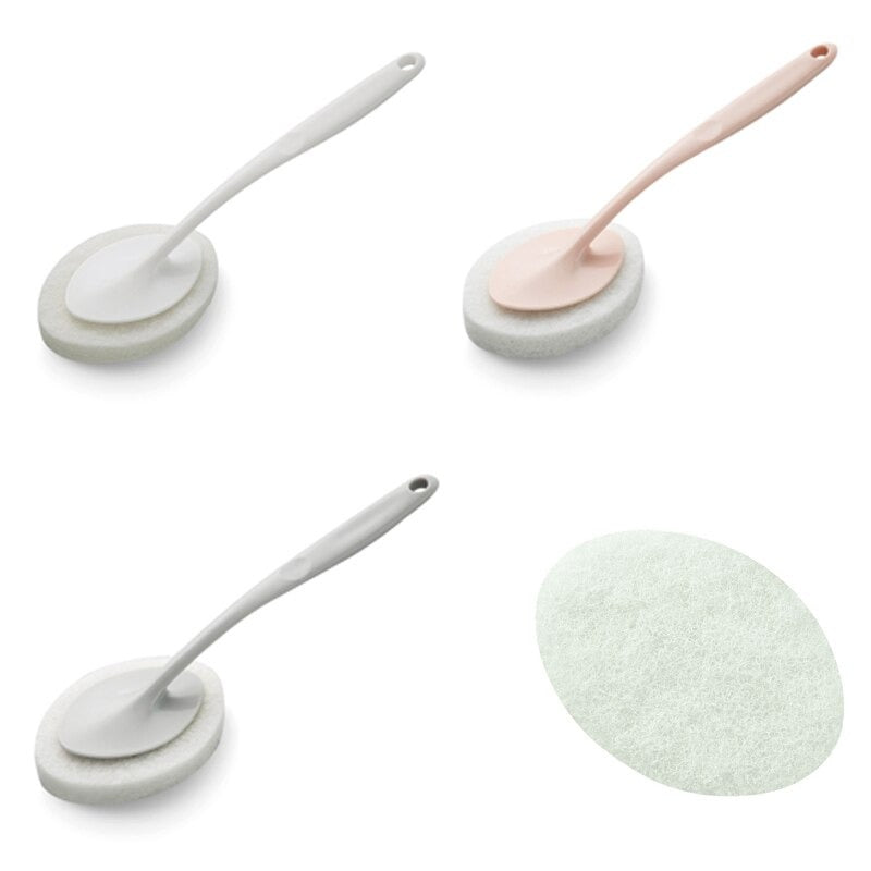 Long Handle Sponge Brush for Bathroom