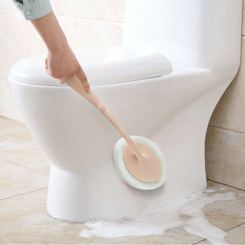 Long Handle Sponge Brush for Bathroom