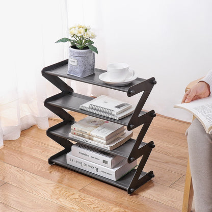 Multi-layer simple Z-shaped shoe rack