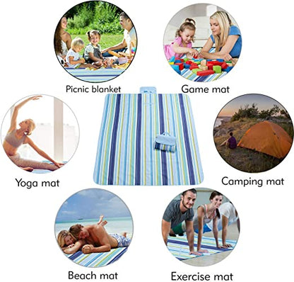 Outdoor Indoor Blanket Lightweight Handy Mat Portable Beach Mat