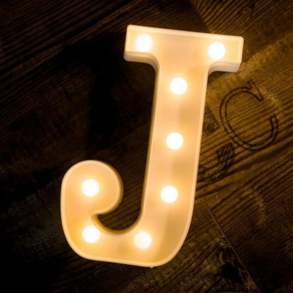 Marquee Letter Lights - Alphabet 8.5" / 22cm Height