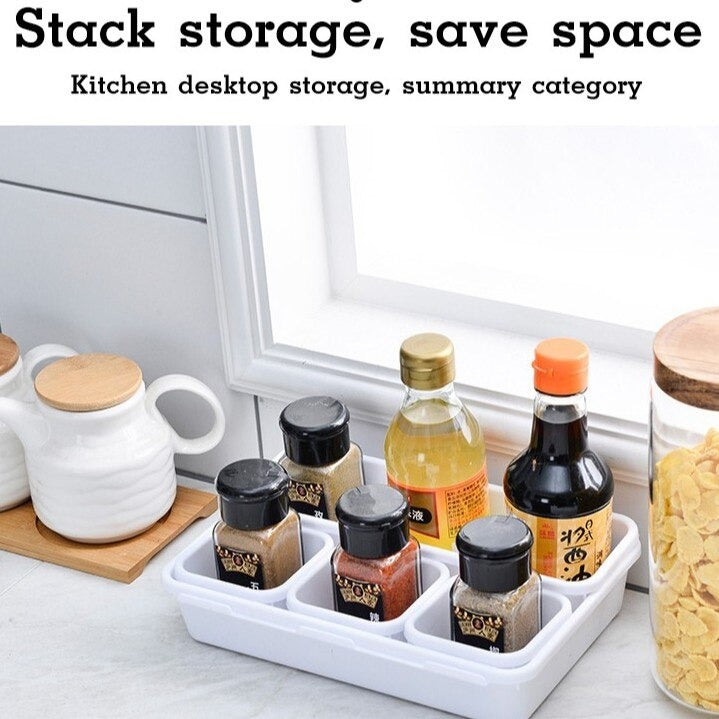 8Pcs/Set Drawer Storage Box Plastic Debris Storage Box