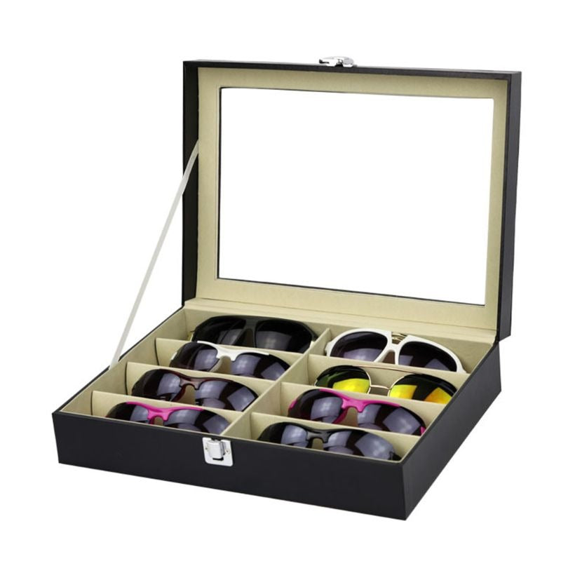 8 Slot Eyeglass Sunglasses Storage Box