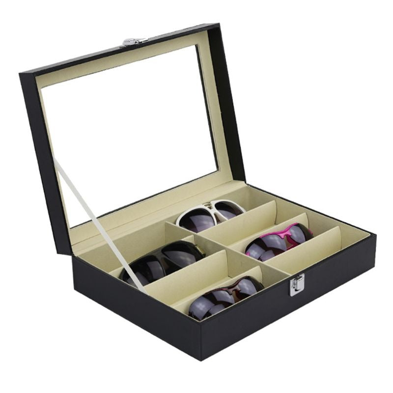 8 Slot Eyeglass Sunglasses Storage Box