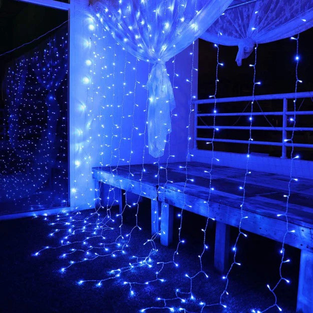 Curtain LED Lights | Blue LED