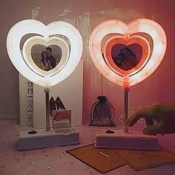 Heart shaped LED Light / Photo Frame