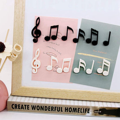 Musical Note Magnets - 6Pcs/Set