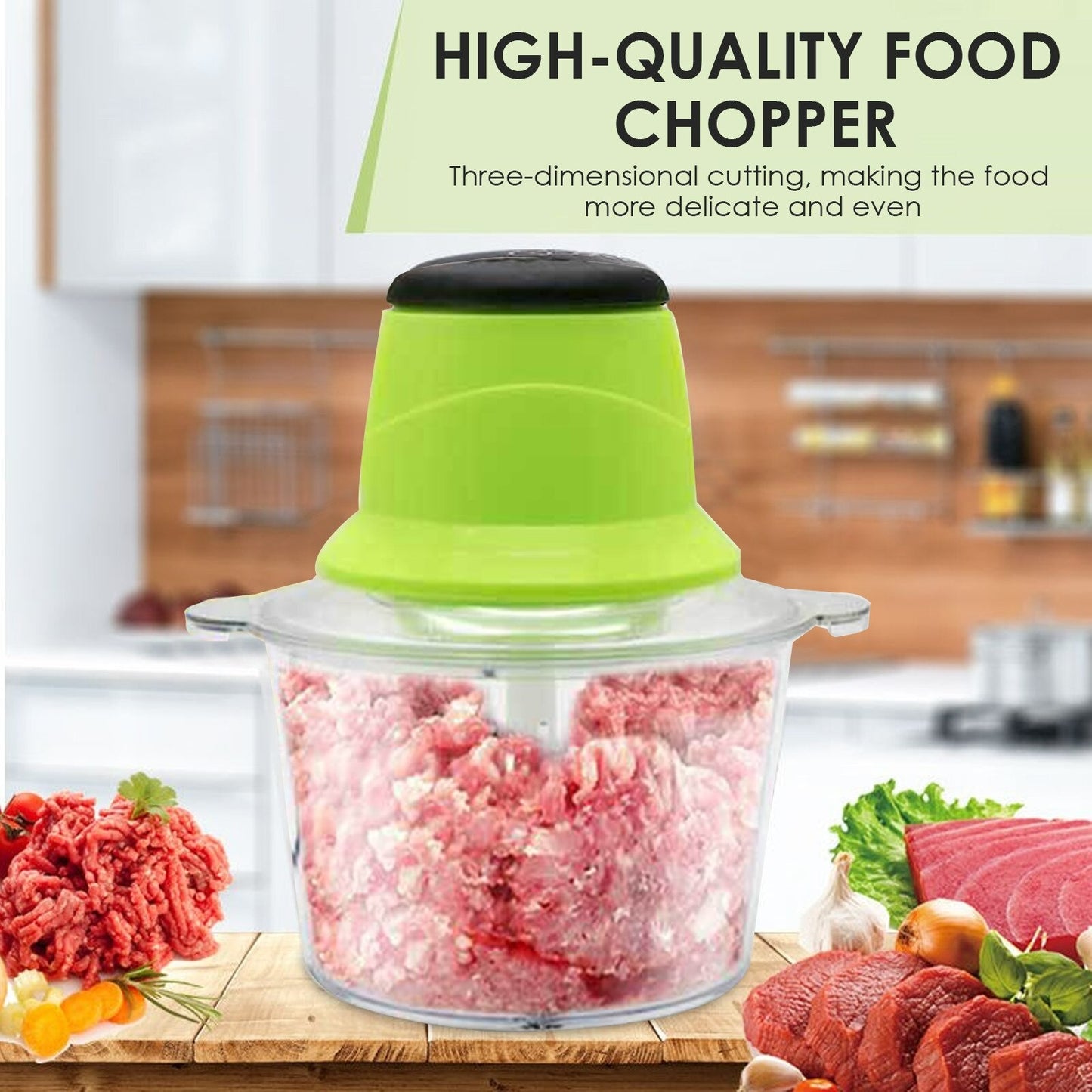 250W Portable Food Chopper