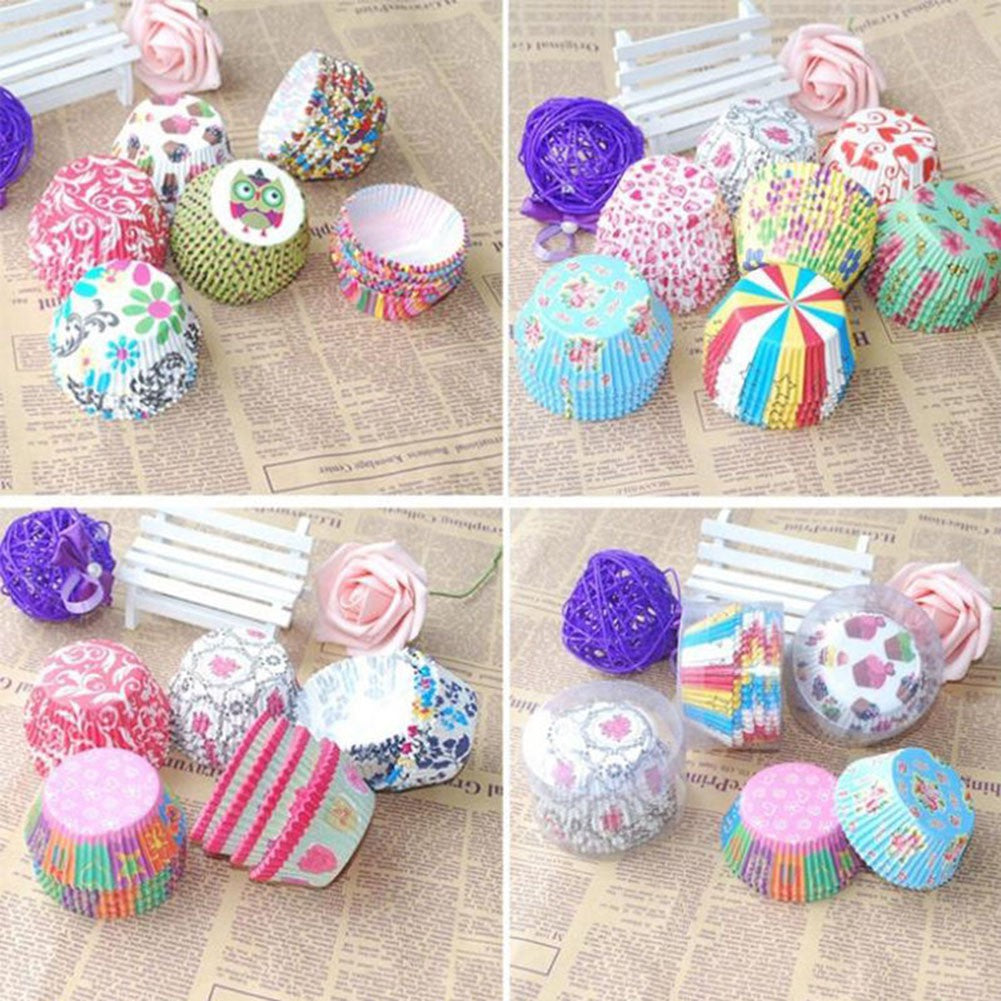 Colorful Cupcake Paper