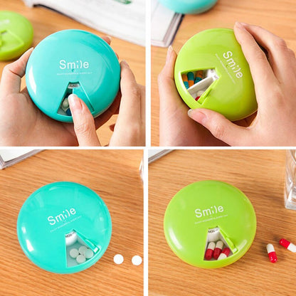 9cm Portable Travel Pill Case - ASSORTED