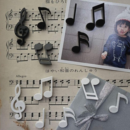 Musical Note Magnets - 6Pcs/Set