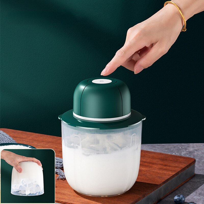 BlendChop 2-in-1 Portable Blender and Garlic Chopper