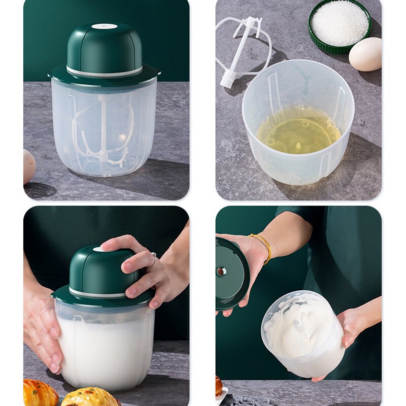 BlendChop 2-in-1 Portable Blender and Garlic Chopper