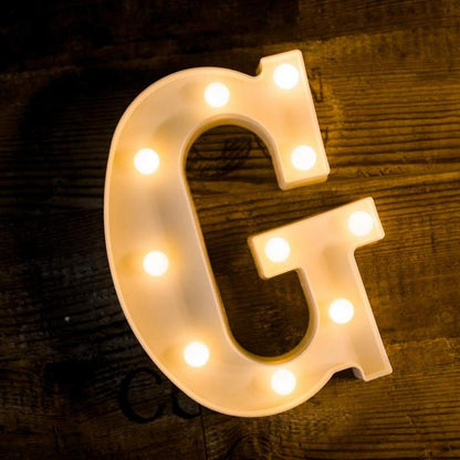 Marquee Letter Lights - Alphabet 8.5" / 22cm Height