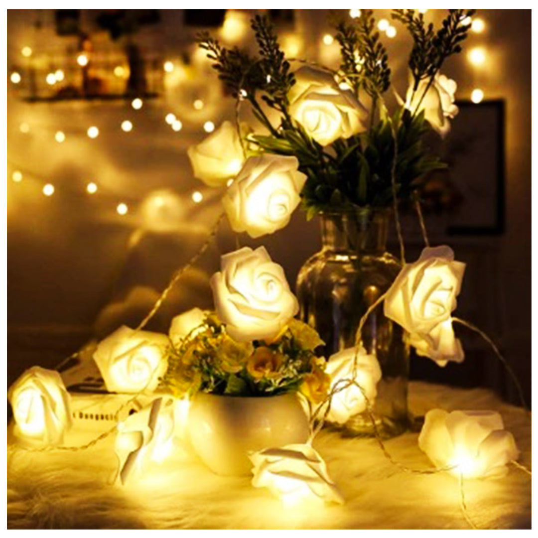 Rose String Lights Warm White