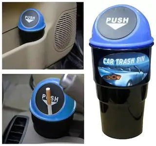 Mini Car Dustbin - Assorted