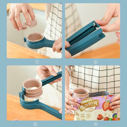 Seal Pour Food Storage Bag Clip