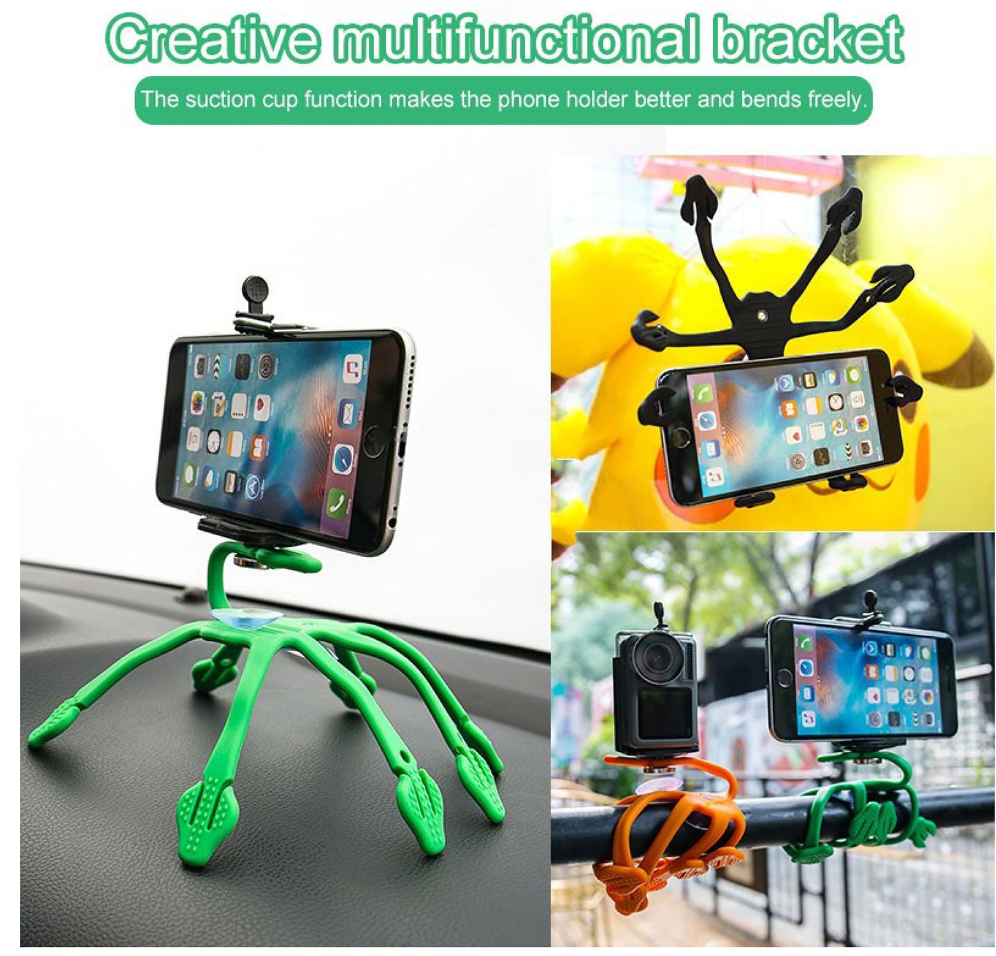 Creative Multipurpose Phone Holder