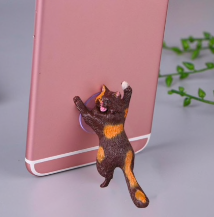 Cat Phone Holder - Set Of 3