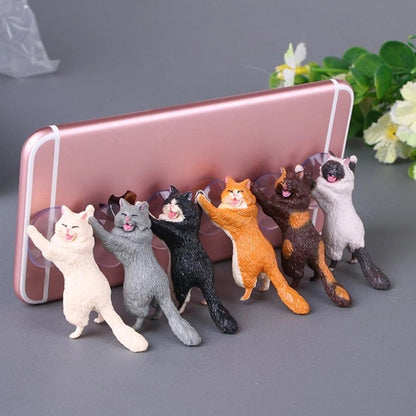 Cat Phone Holder - Set Of 3