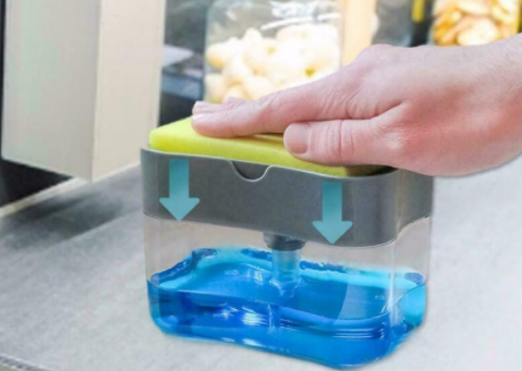 Soap Dispenser And Sponge Caddy