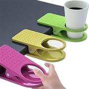 Clip-on Table cup holder