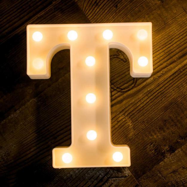 Marquee Letter Lights - Alphabet 8.5" / 22cm Height