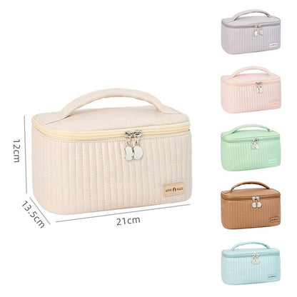 Korean Style Large Makeup Bag - ASSORTED