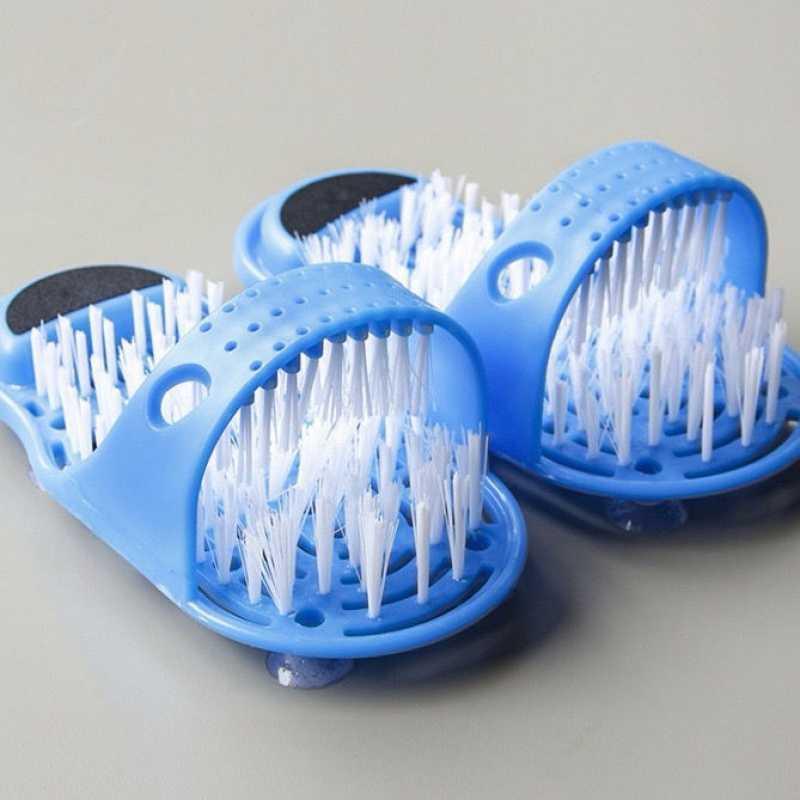 Foot Cleaning Brush Slipper -ASSORTED