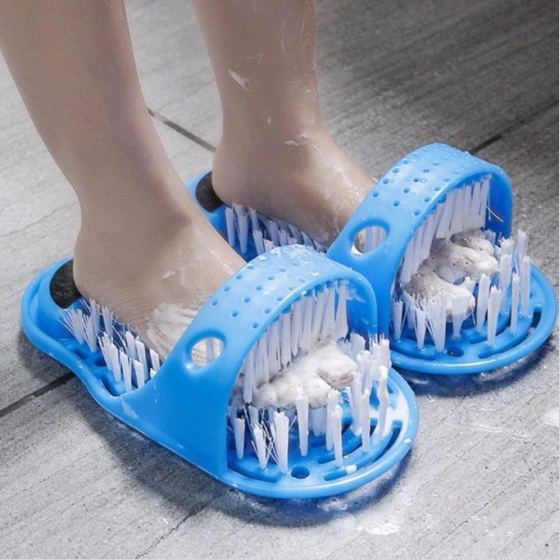 Foot Cleaning Brush Slipper -ASSORTED