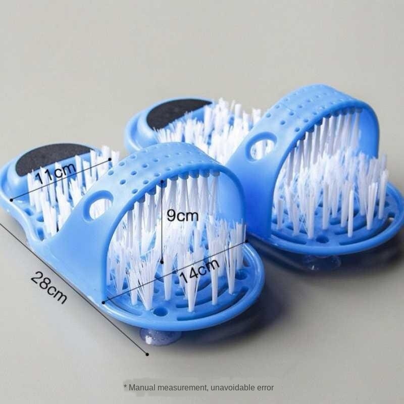 Foot Cleaning Brush Slipper -ASSORTED