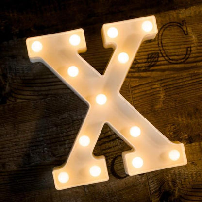 Marquee Letter Lights - Alphabet 8.5" / 22cm Height