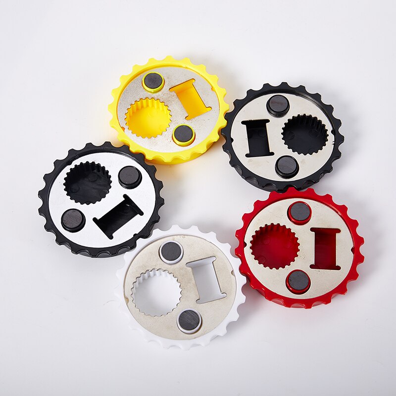 Bottle Cap Shaped Magnetic Bottle Opener