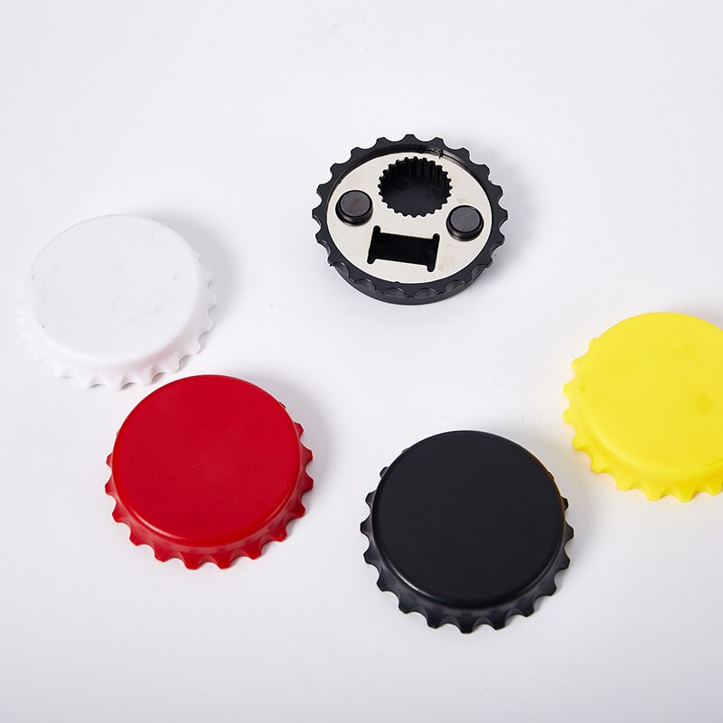 Bottle Cap Shaped Magnetic Bottle Opener