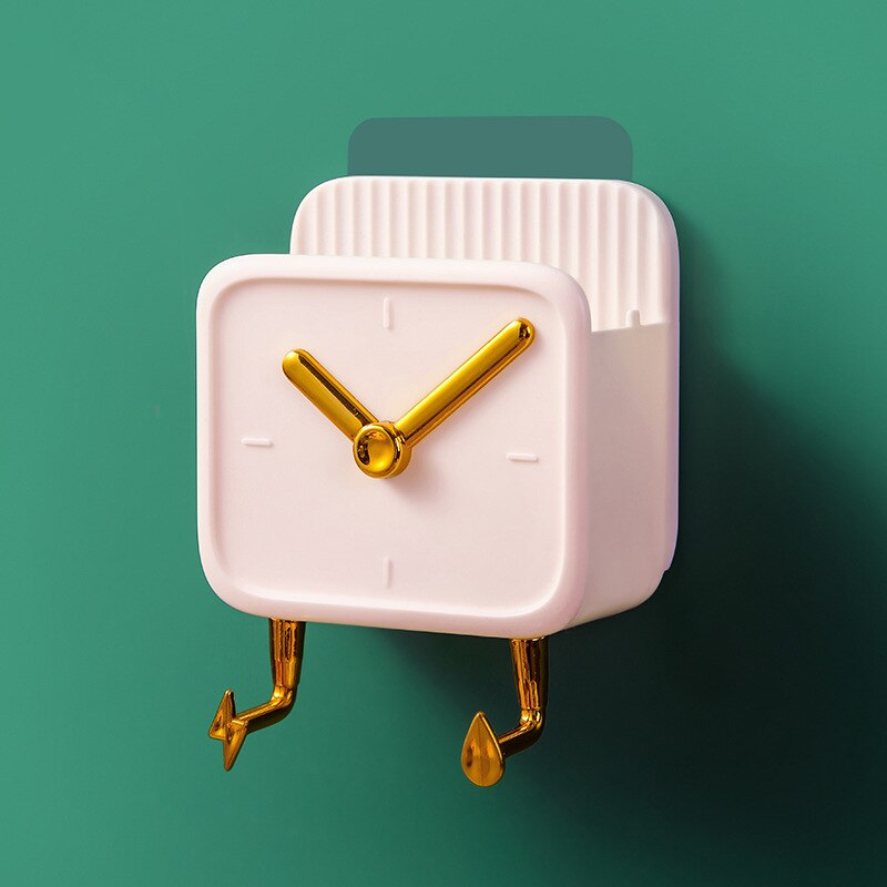 Clock Shaped Wall Mounted Storage Box - ASSORTED