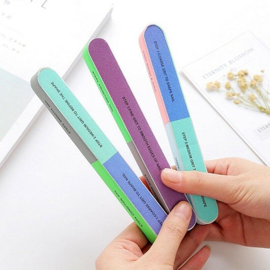 1 PCS Nail File Double Sided Buffing Bar Polishing Nails Strip File Nail Art Tool