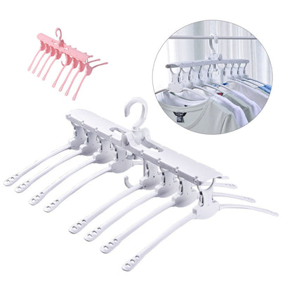 Foldable Telescopic Clothes Hanger