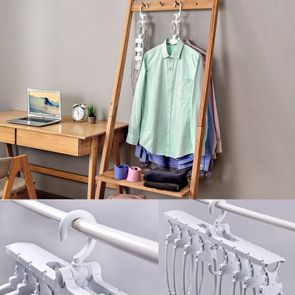 Foldable Telescopic Clothes Hanger