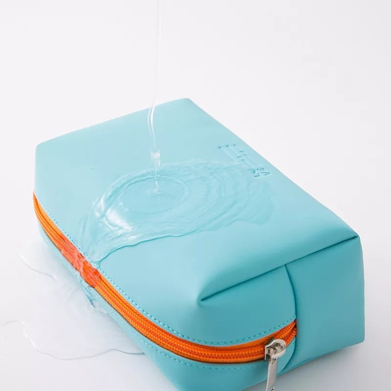 Waterproof PU Travel Cosmetic Bag