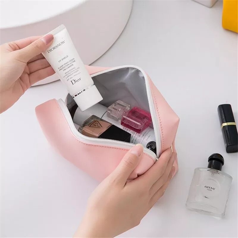 Waterproof PU Travel Cosmetic Bag