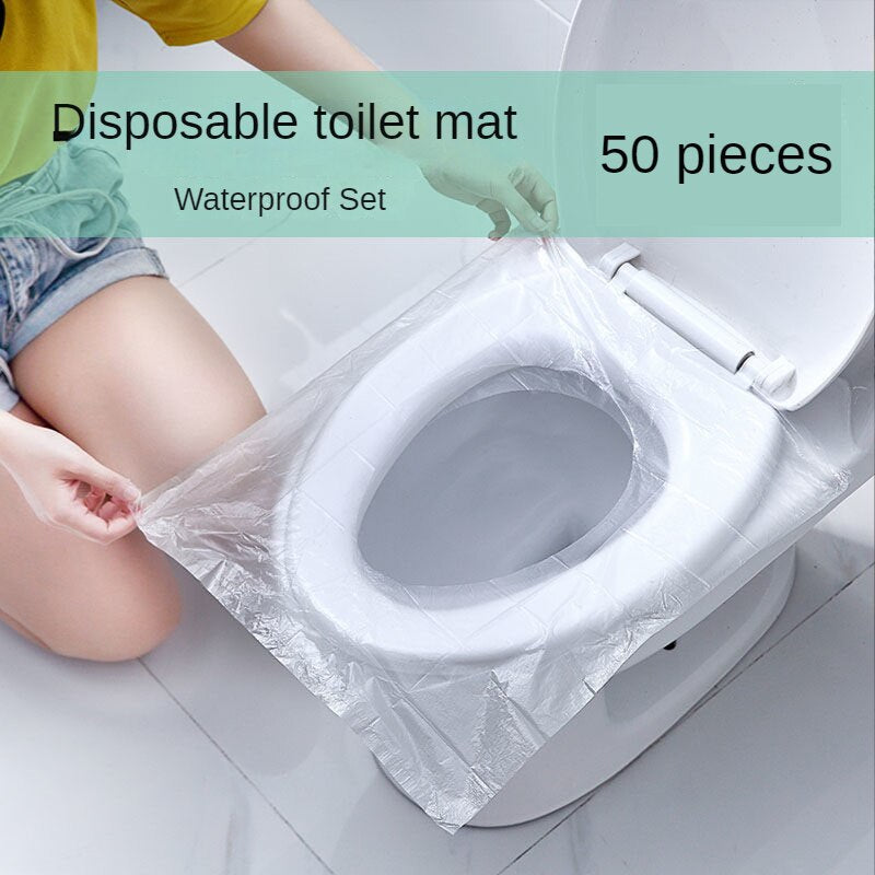 50 Pieces Disposable Toilet Seat