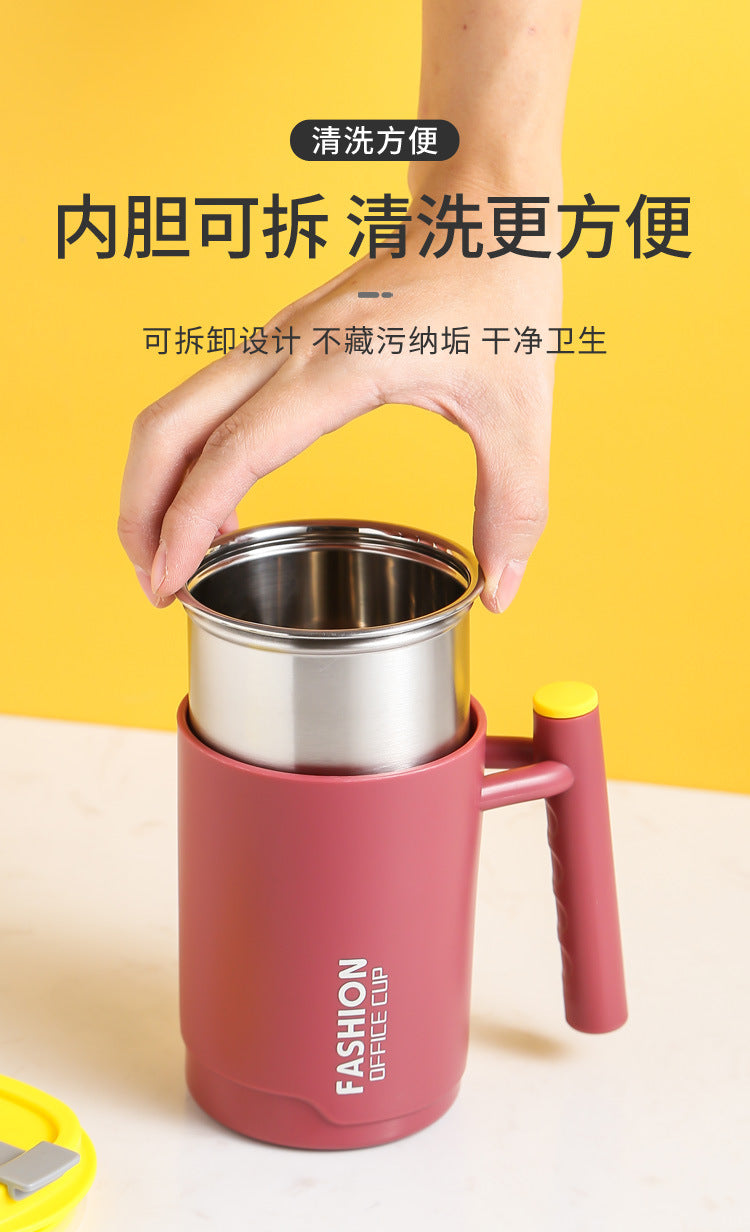 Fashion Coffee Cup 450ml Thermal Mug Stainless Steel