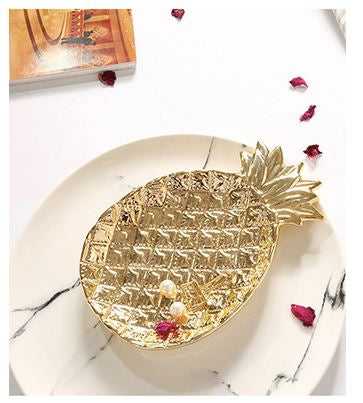 Pineapple ceramic storage tray