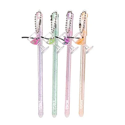 Cocktail Glass Gel Pen - Set of 3